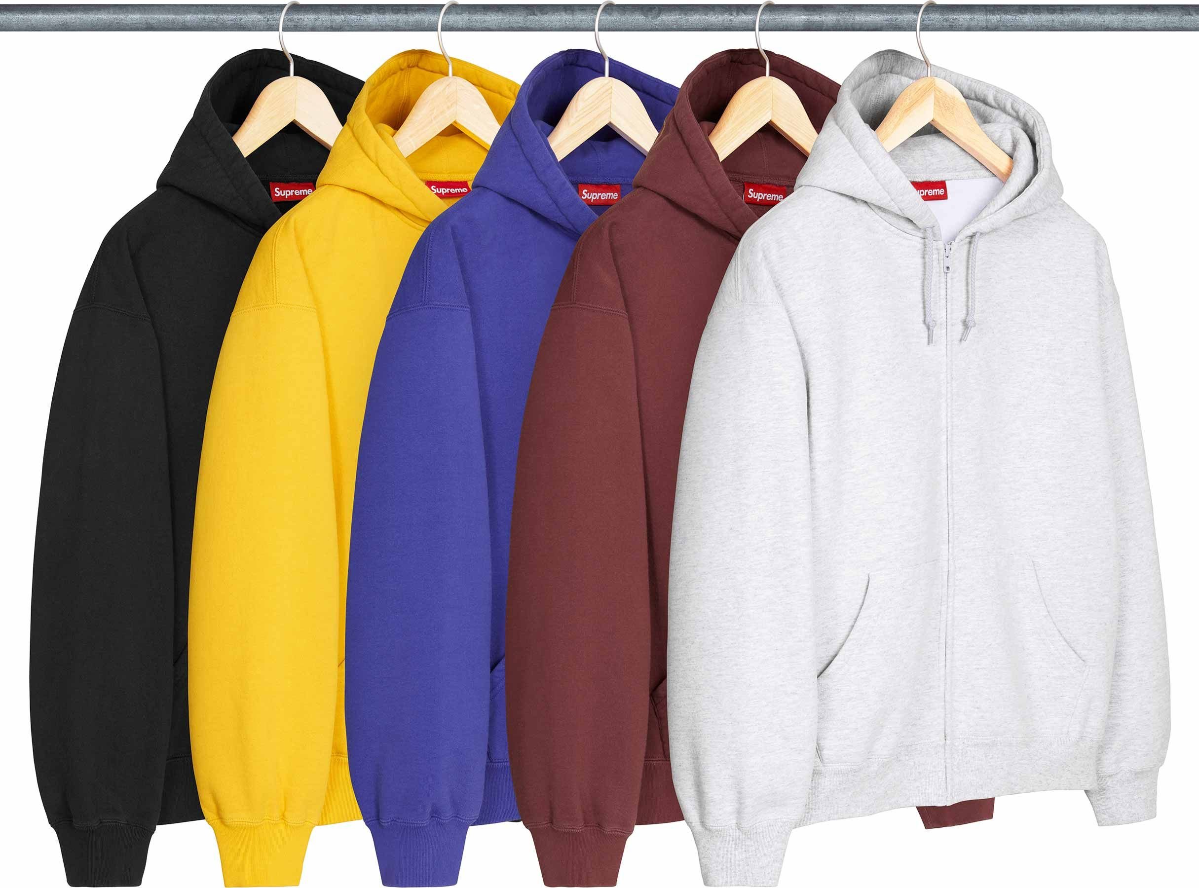Oval Zip Up Hooded Sweatshirt view 4